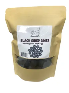 Eleganceinlife Black Dried Limes 4oz (113g)