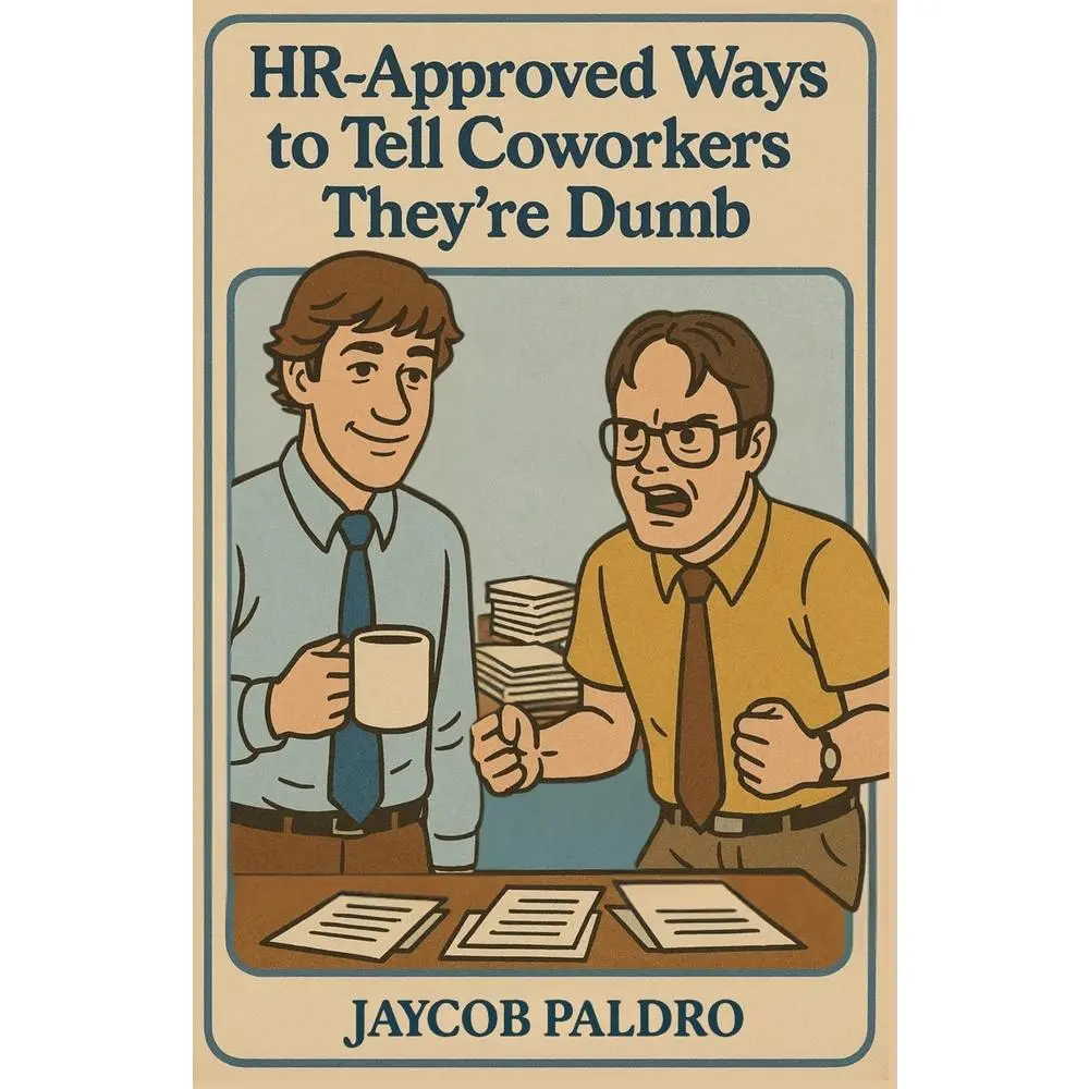 Used Trade Paperback - HR-Approved Ways to Tell Coworkers They're Dumb: The Hilarious Handbook to Office Sarcasm, Witty Jokes & Corporate Humor (Funny Gifts for Co-Workers) by Jaycob Paldro (English)