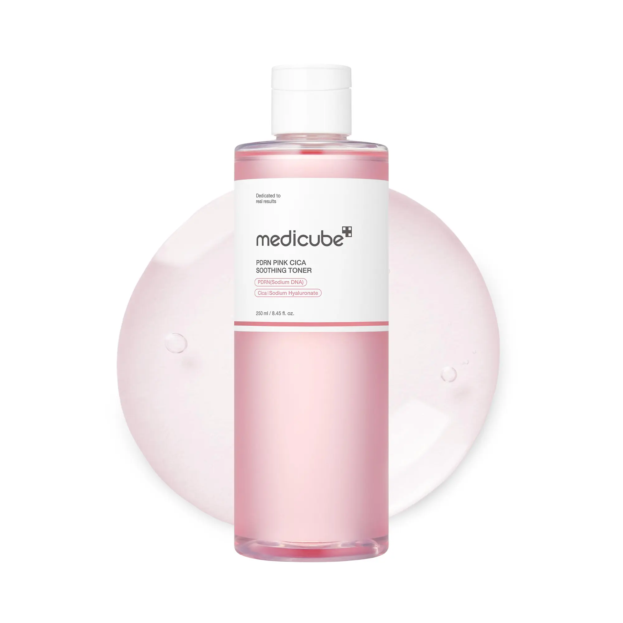 [medicube] PDRN Pink Cica Soothing Toner I Pink Glow Toner I Salmon DNA, Salmon PDRN, Hydrating, Moisturizing, Uneven Tone, Korean Skincare