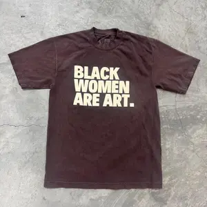 Unisex Cotton Shirt Mocha Black Women Are Art Unisex T-Shirt Printed In USA graphic tees