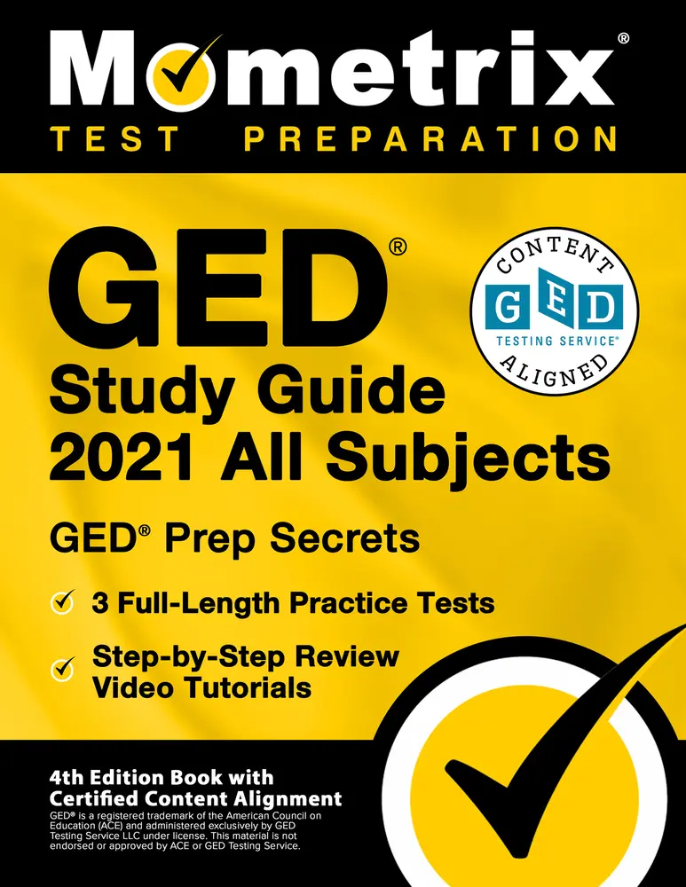USED-GED Study Guide 2021 All Subjects - GED Test Prep Secrets, Full-Length Practice Test, Step-by-Step Review Video Tutorials: [4th Edition Book With Cert by Matthew Bowling (Paperback)