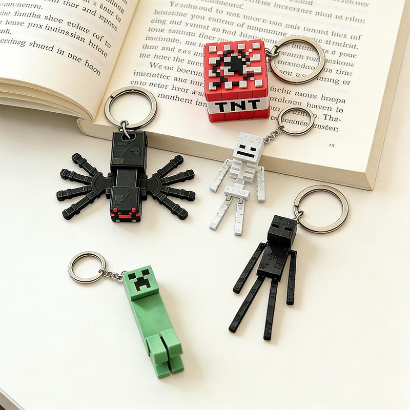 Five-Piece Decorative Character Figurine Set — A gamer’s delight, suitable for home and desktop decor; a gift that appeals to little boys