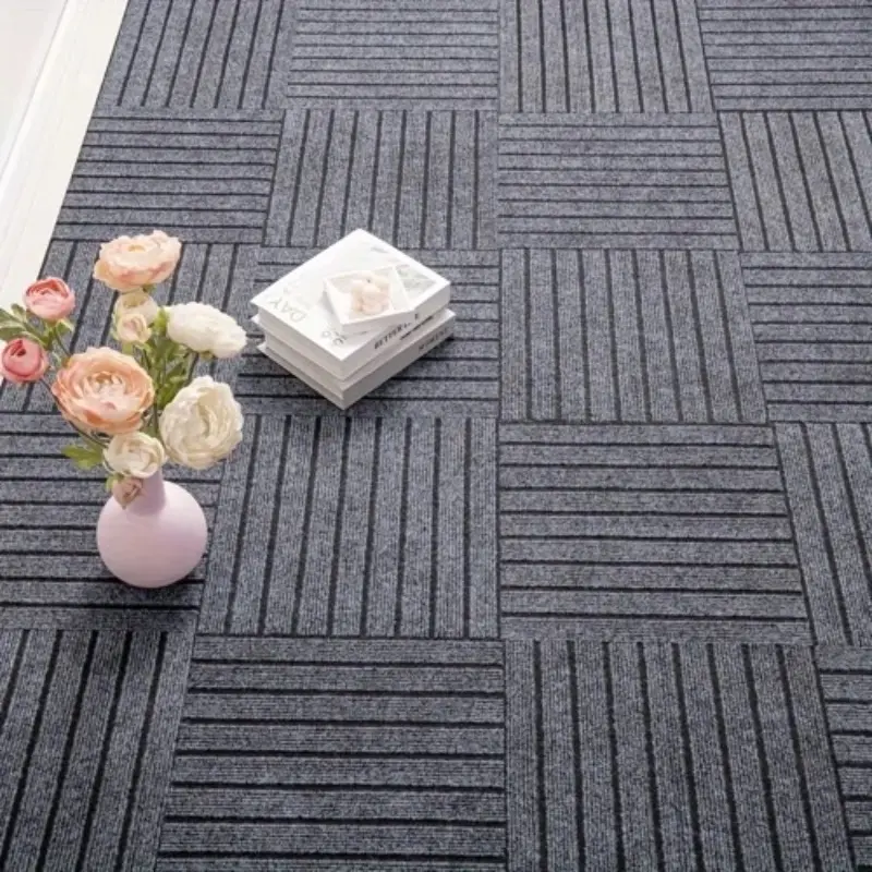 20 Pcs Carpet Tiles 30x30 Cm, Soft Cut Stackable Non-Slip Floor, Self-Adhesive, Perfect Indoor Use, Durable & Easy Installation, Home Decor Rugs, Home Decorative Rugs, Contemporary Rugs, Durable Area Rugs