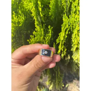 Black ring men's size 7 8 9