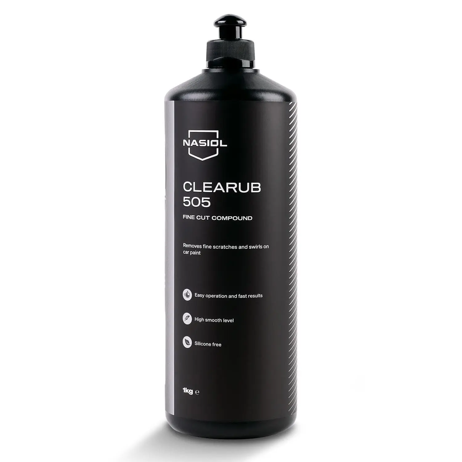 Nasiol Clearub 505 Fine Cut Polishing Compound - Polishing Powder, Silicone-Free Auto Paint Gloss Booster for Automotive & Motorcycle Washing Maintenance, Enhances Overall Surface Smoothness
