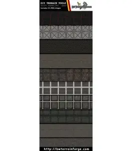 Digital Forge: Sci Fi Paneling - Gray