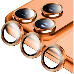 Camera Lens Protector for iPhone 17 Pro Max, 17 AIR - Shatterproof, Shockproof Metal HD Tempered Glass Cover Film with Original Shooting Mode, Smartphone Mobile Handheld Protection Accessory