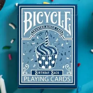 Bicycle Birthday Backs Playing Cards