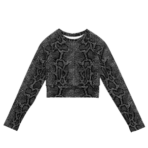 Eclipse Recycled Long-Sleeve Crop Top