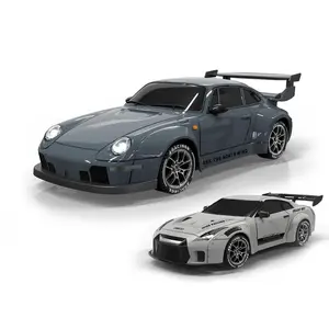 4WD Remote Control Car, 20km/h High Speed Remote Control Drift Car, Remote Control Racing Car with LED Lights, Children's Toys