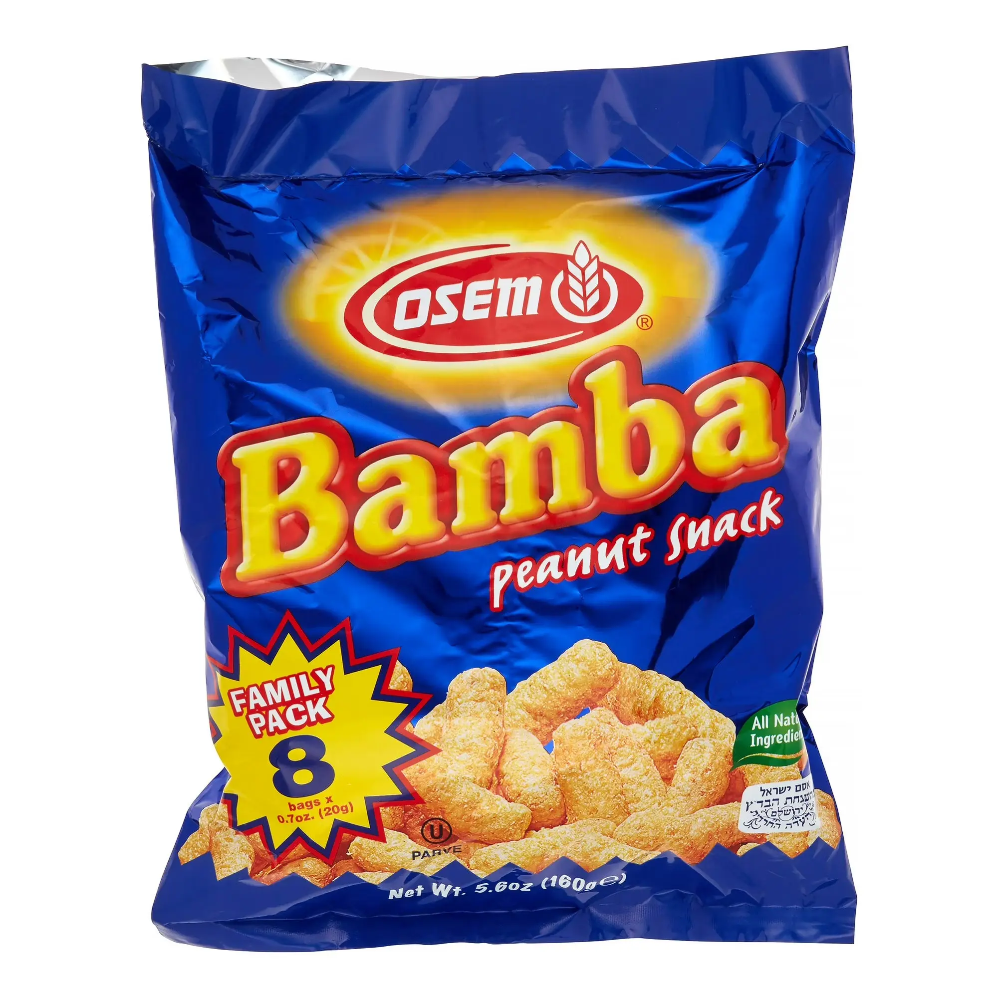Osem Bamba Peanut Puffs Multipack 8 x 0.7 oz Osem Bamba Peanut Puffs Multipack 8 x 0.7 oz