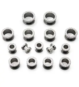 Hammered Stainless Steel Tunnels