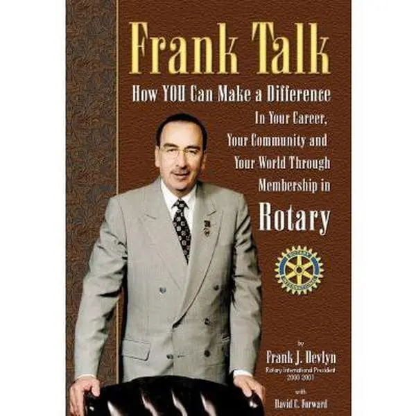 USED Book - Frank Talk by Frank J. Devlyn (Paperback) - english
