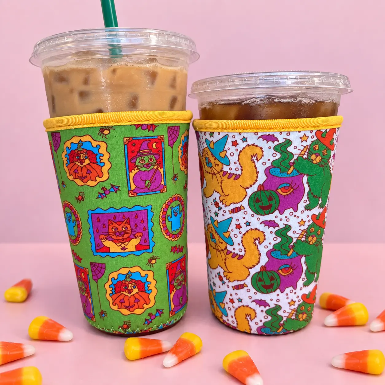 Kitty Coffee Sleeve Drinkware
