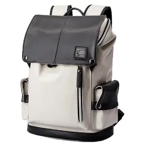 Leather Executive Laptop Backpack
