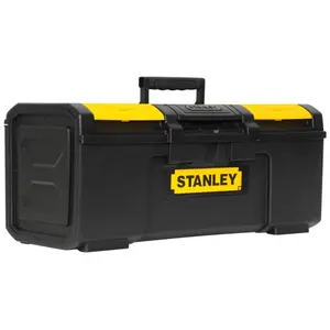 Stanley Hand Tools STST24410 24 in. Black & Yellow Auto Latch Tool Box