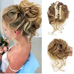 Elegant Updo Hair Bun Clip - Effortless Styling Accessory for Quick Hairstyles and Daily Use