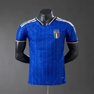 Italy 2026 Home Player Version Jersey,With exquisite embroidery and leather logo on the chest. PKH
