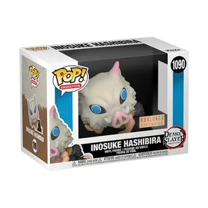 Funko Pop! Demon Slayer - Lounging Inosuke #1090 Exclusive (Sticker may vary) Collectible Pop Vinyl Figure