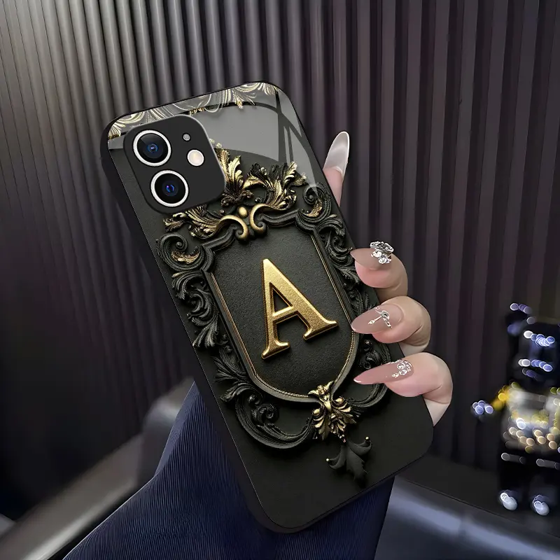 Suitable for [iPhone 12 Mini] high-end  phone case,Drop-resistant and fingerprint-proof; major promotion underway—choose from any of the 26 letters！YM99