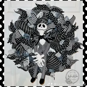 Jack the Skelton wreath