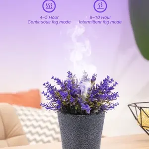 Lavender Flower Vase Aromatherapy Diffuser Humidifier