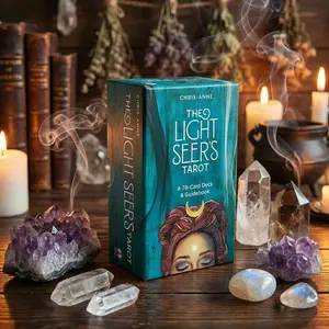 The Light Seer's Tarot Deck & Guidebook | Modern Intuitive Tarot Cards for Spiritual Readings