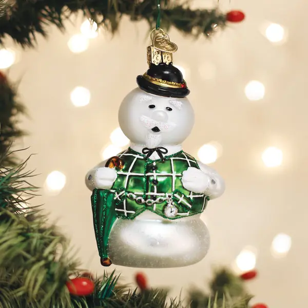 Sam The Snowman Ornament Sam The Snowman Ornament