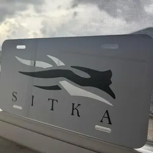 Sitka License Plate - Durable for Long-Term Use