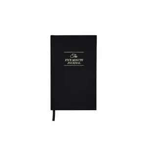 The Five Minute Journal - Bold Black: The Simplest Way to a Happier You