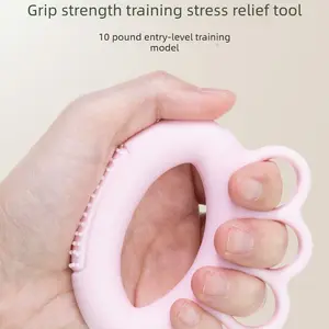 Professional Hand Grip Strengthener, Finger Exerciser Grip Ring Ball for Hand Strength Training, Rehabilitation Therapy Tool for Fingers Wrist Forearm Fitness Recovery
