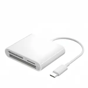 Multifunction Adapters, Type-C to SD TF CF Camera OTG Multifunctional Card Reader, USB Hubs & Card Readers, Multifunction Adapter Compatible with Apple, Android, Various Mobile Phones