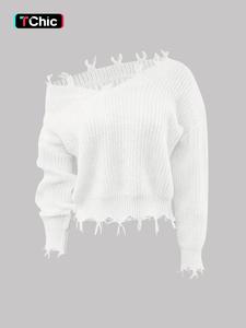 women's plain drop shoulder sweater, casual v neck long sleeve jumper for fall, women's knitwear for daily wear