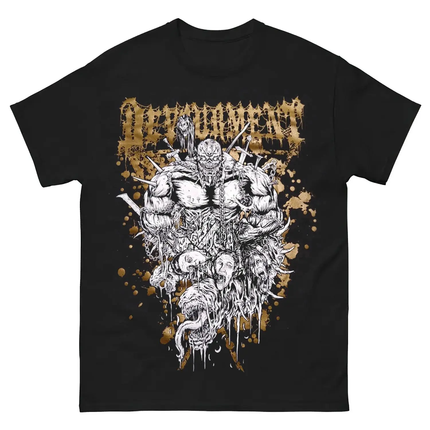 Devourment Texas Death Metal T-Shirt Front Print Streetwear Shirt S–5XL HGB13707