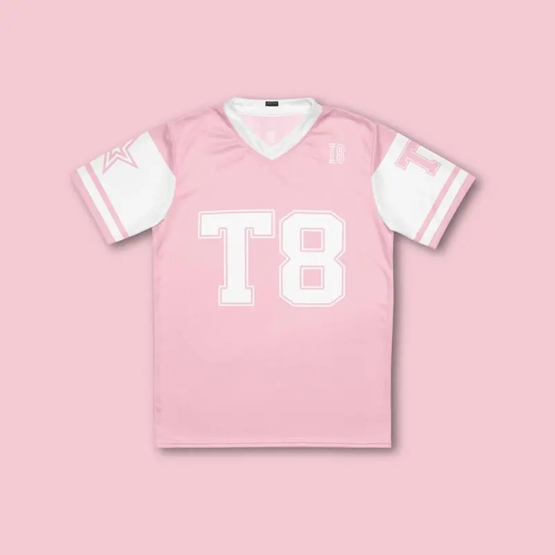 pink football jerseys - TikTok Shop