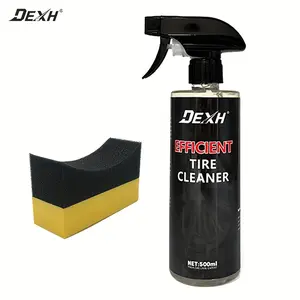 Tire Cleaning Spray jj s custom tires ovt flatbed  High Gloss Tire Care Agent deep scratch repair  tough stain Suitable for Black Tires and Rubber Materials acid cle Non-Greasy, UV Protection, Universal for Cars, Trucks, Motorcycles, RVs - 16.91 oz/500 ml