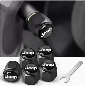 Valve Stem Caps for Jeep Wrangler, Grand Cherokee, Cherokee, Liberty, and other vehicles