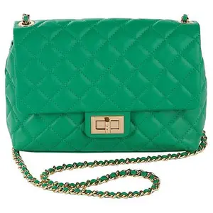 G by Giuliana Black Label Quilted Lamb Leather Crossbody G by Giuliana Black Label Quilted Lamb Leather Crossbody