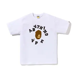 BAPE Broken College Tee (SS23) White (men) by StockX