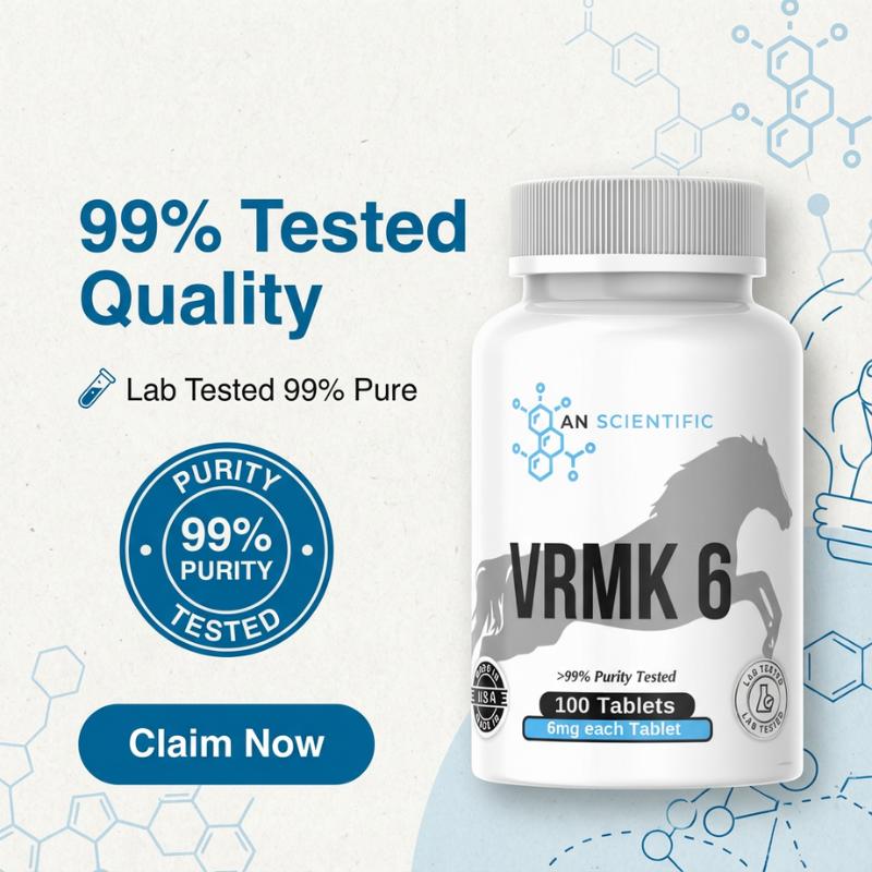 AN Scientific VRMK 6mg Or 12mg | 100 tablets for premium support | 99% 3rd party tested