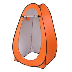 Pop Up Shower Tent for Camping, Portable Instant Changing Tent with Ventilation Window & Carry Bag, Privacy Bathroom Toilet for Beach & Outdoor, Width 47 ", Height 75 "