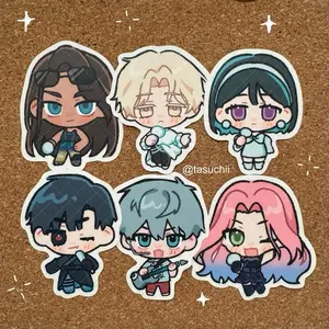 Alien Stage Vinyl Stickers