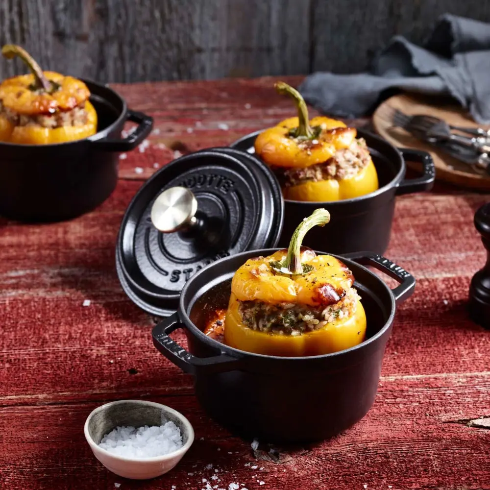 Staub Cast Iron 0.75-Quart Round Cocotte
