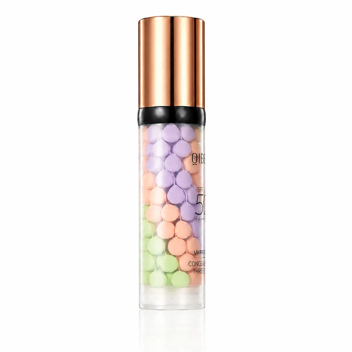 3-in-1 Color Correcting Primer SPF 50 PA+++, Purple Green Pink Makeup Base, Moisturizing, Oil Control, Waterproof, Sweatproof, Long-Lasting Face Primer