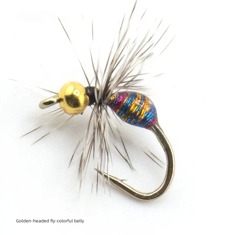 Golden Head Colorful Belly [Single Hook Version]