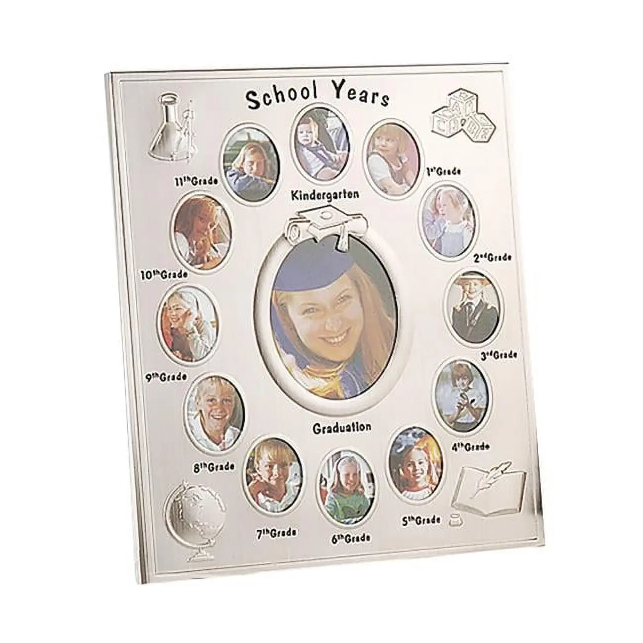 Jiallo School Years Photo Frame, Home Decor Wall Hanging Photo Frame for Home Supplies