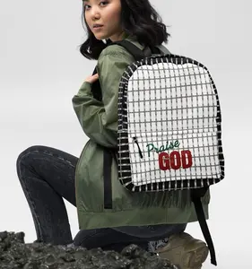 Praise God Chrome Cross Backpack