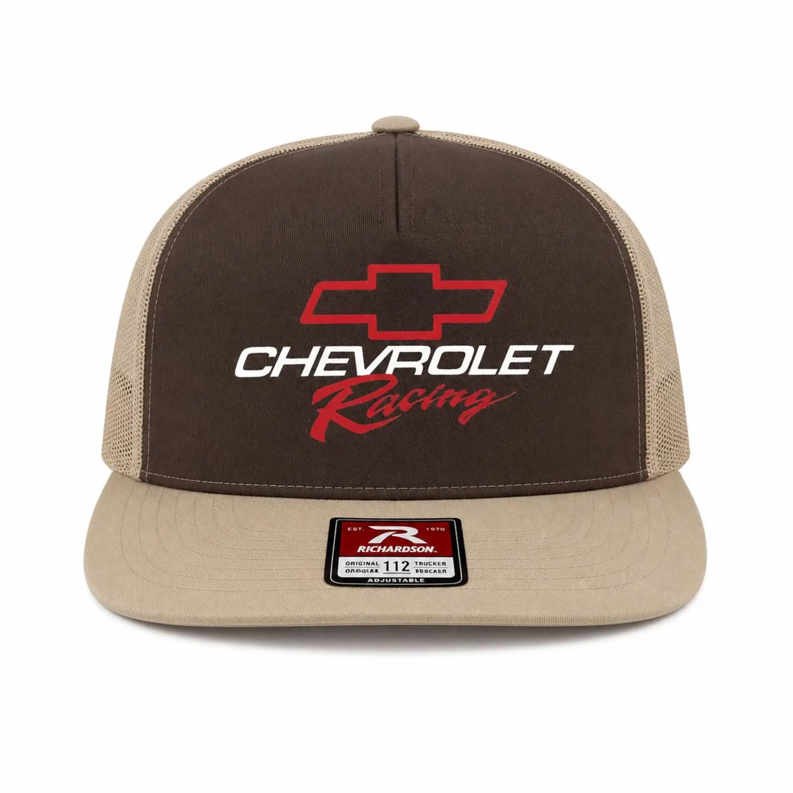 Vintage Chevrolet Racing Trucker Hat | Retro Mesh Snapback Cap, Adjustable Motorsport Streetwear Baseball Cap, Gift for Men & Women