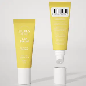 Dupes & Co. Caramel Cream Lip Balm 10g - Moisturizing & Scented Lip Care from Australia - Softens & Protects Lips - 0.4oz