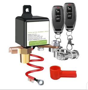 Remote Battery Disconnect Switch 12v, 250A Upgrade Prevent Battery Drain, for Cars Trucks Anti-theft Protection Extend Battery Life